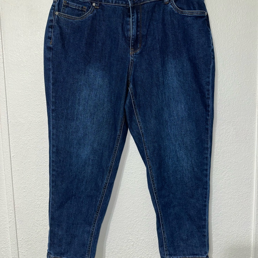 BLOOMCHIC Cropped Denim Jeans US 16